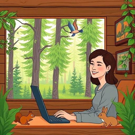 森林小屋的意外觉醒