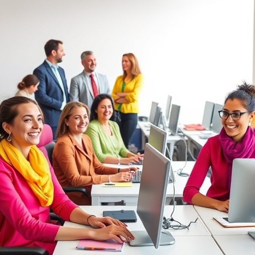 Colores que reviven la oficina