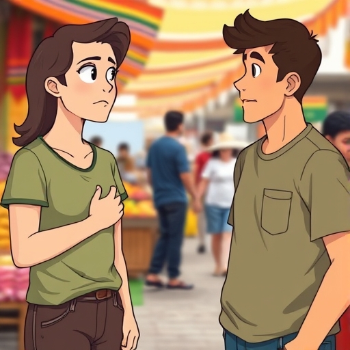 Un mensaje de celos en el mercado