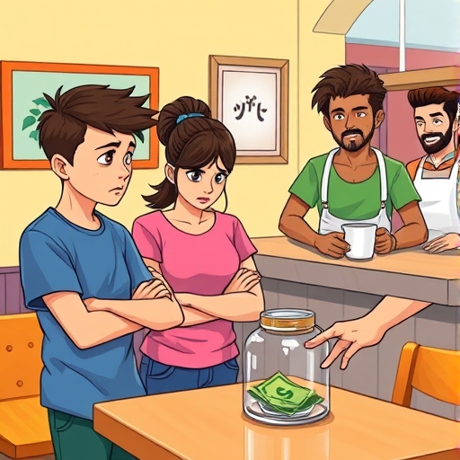 La apuesta en la cafetería del barrio