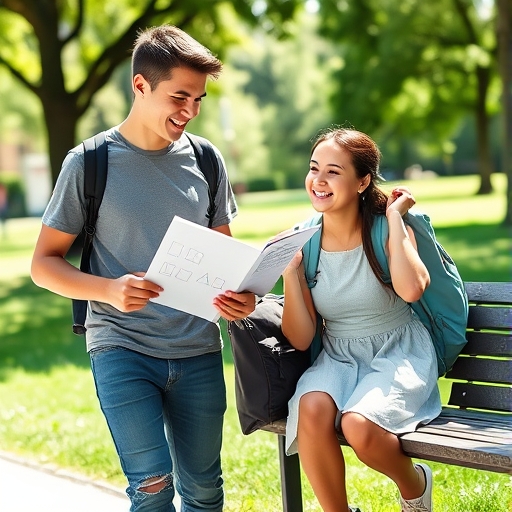 Notas olvidadas en el parque