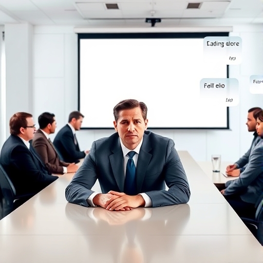 El eco en la sala de reuniones