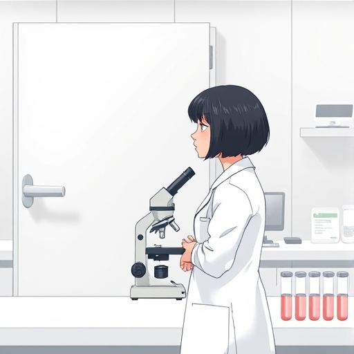 La puerta cerrada del laboratorio