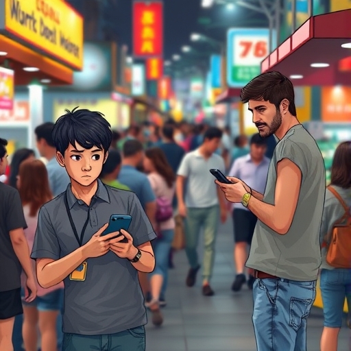 夜市里的紧急转账