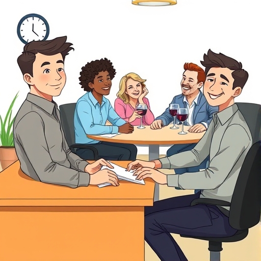 El mensaje que cambió la salida de oficina