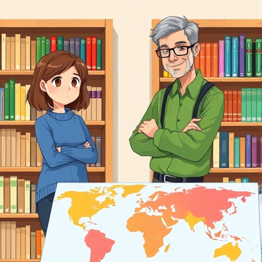 El mapa extraviado de la biblioteca