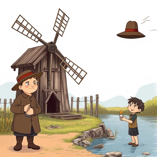 El eco travieso del molino abandonado