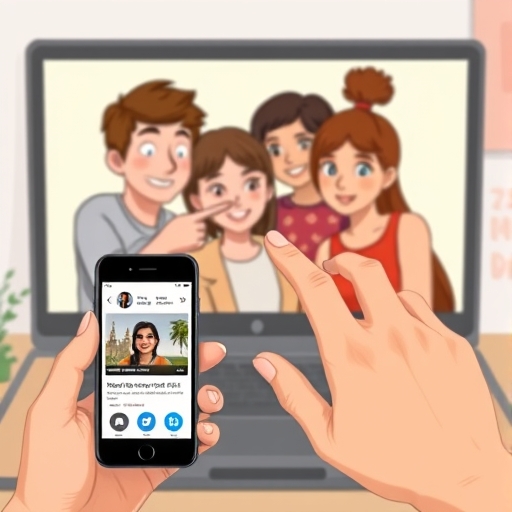 El video inesperado en la fiesta virtual
