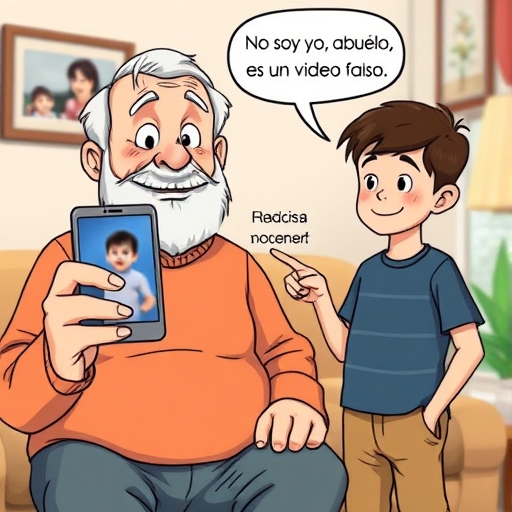 La reacción inesperada del abuelo