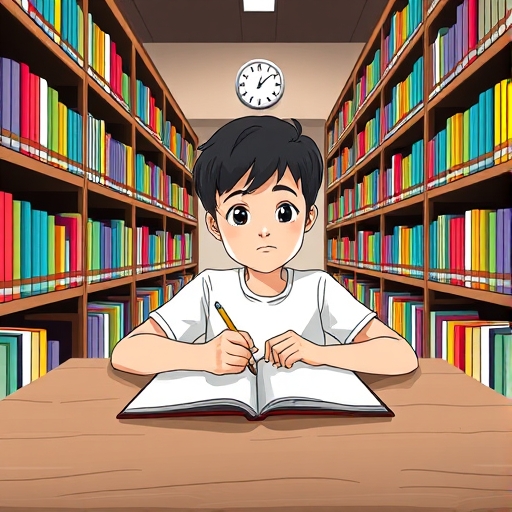 图书馆的时间暂停