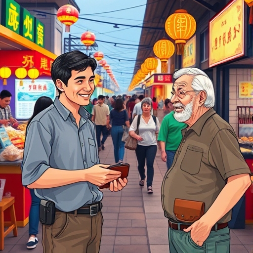 夜市的意外转机