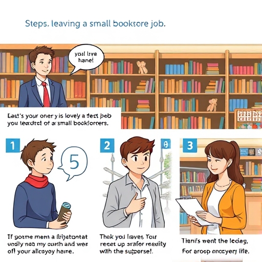 Cinco tips para renunciar a un trabajo en una pequeña librería familiar