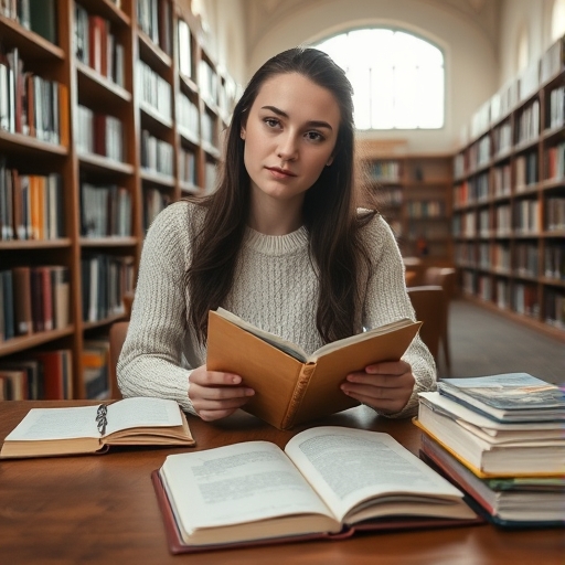El cuaderno olvidado en la biblioteca