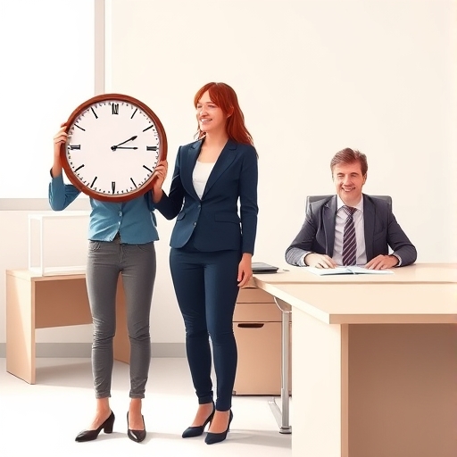 La broma en el despacho