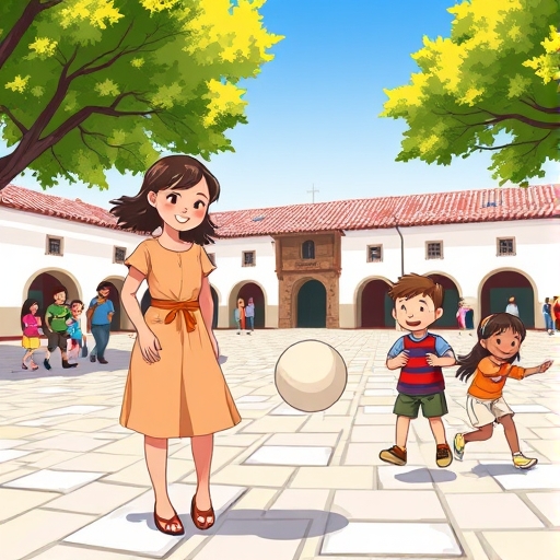 Los juegos de pelota en la plaza colonial