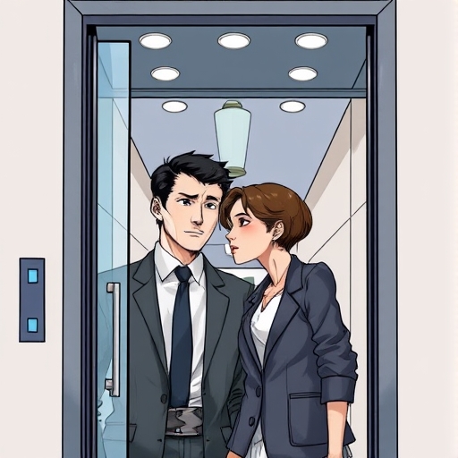 电梯里的最后一次会议