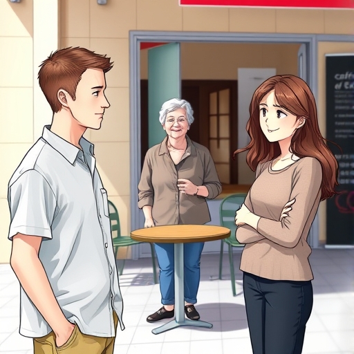 Confusión en la cola del café