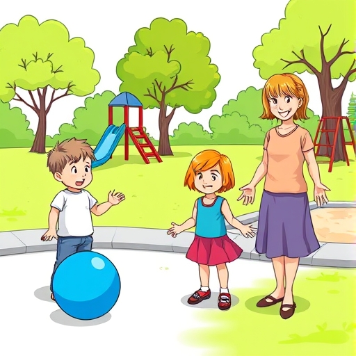 El robo del balón en el parque infantil