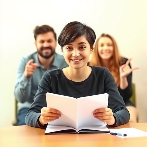 El estudiante de idiomas duda de sí mismo