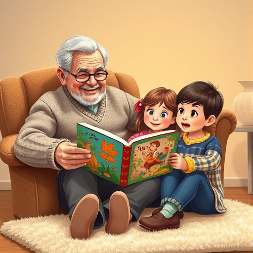 La historia que une a abuelos y nietos