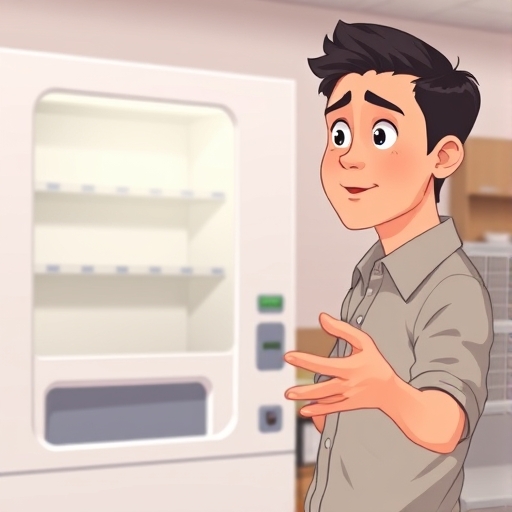 La máquina expendedora encantada