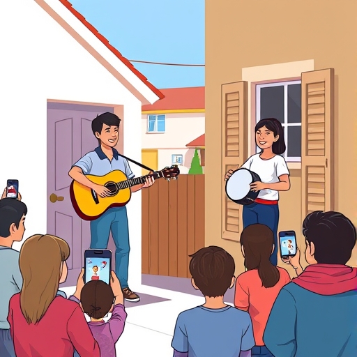 La canción que unió a dos vecinos