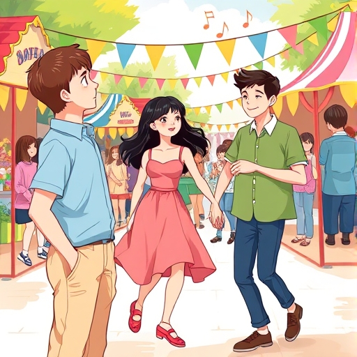 Celos en la feria del pueblo