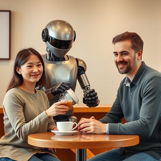 El café y el robot barista
