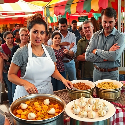 La receta olvidada en la feria de alimentos