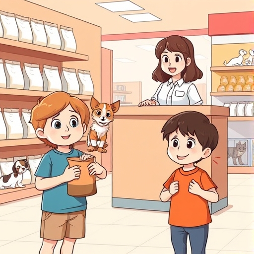 El robo en la tienda de animales