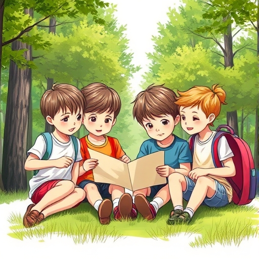 El mapa perdido en las montañas