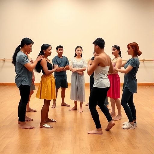 El paso olvidado en el taller de danza