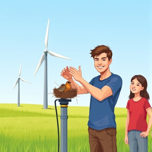 El misterio de las luces del parque eólico