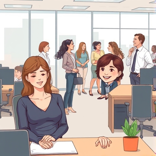 De sombra a luz en la oficina