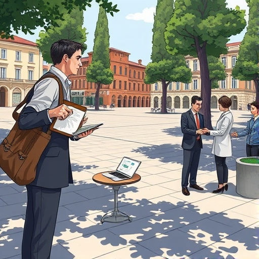 Sombras en la Plaza Mayor