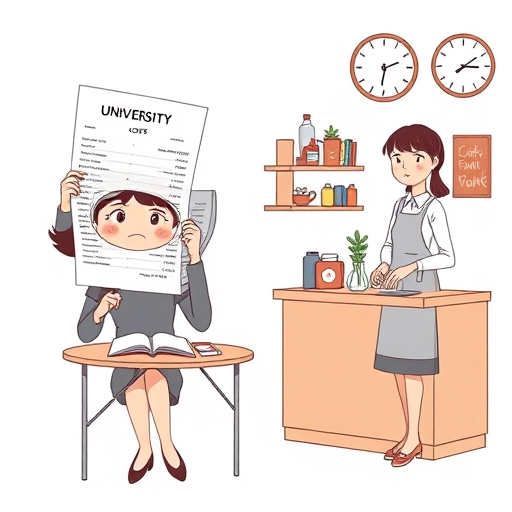 La beca que no cubría todo