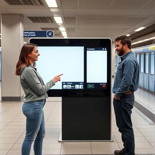 车站的智能问路机
