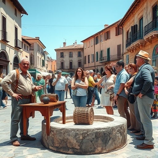 El grito en el mercado antiguo
