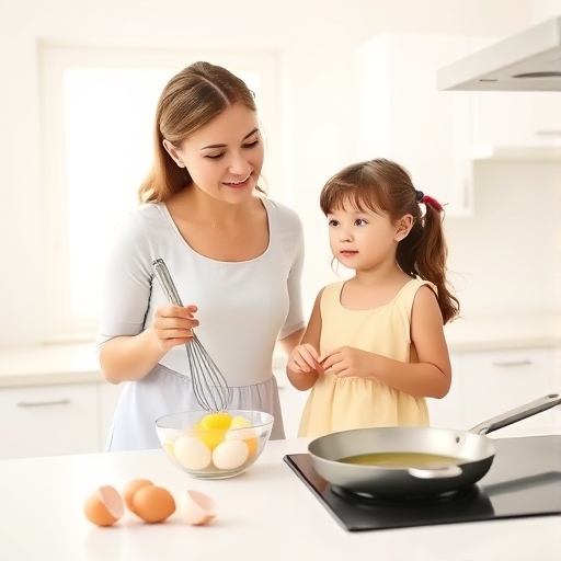 Aprender a hacer tortilla con mamá