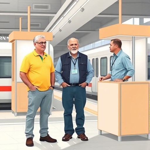 El kiosco en la estación