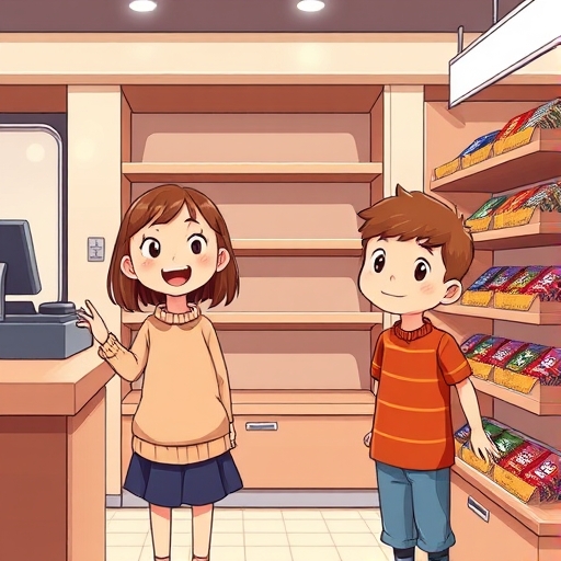 El plan para conseguir golosinas en la tienda de la estación