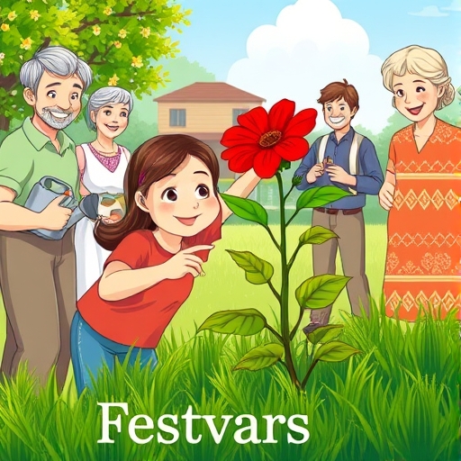 El festival de flores