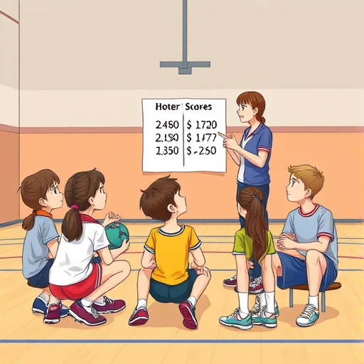 学校运动课的真实记录