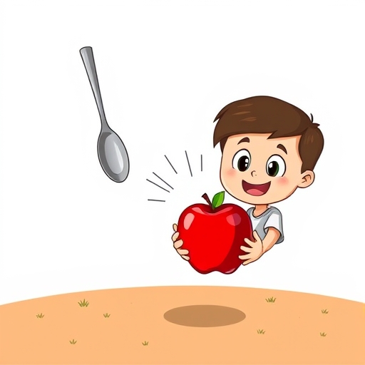 El experimento viral de la gravedad casera