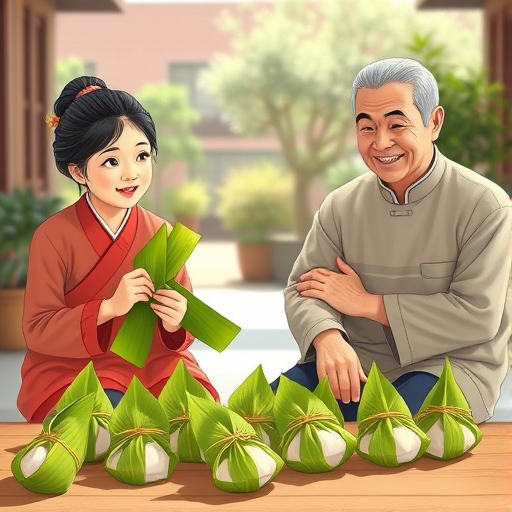 端午节的粽叶香