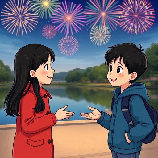 烟火下的误会