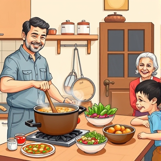 El cocinero y la receta ancestral