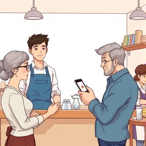 El video viral en la cafetería local