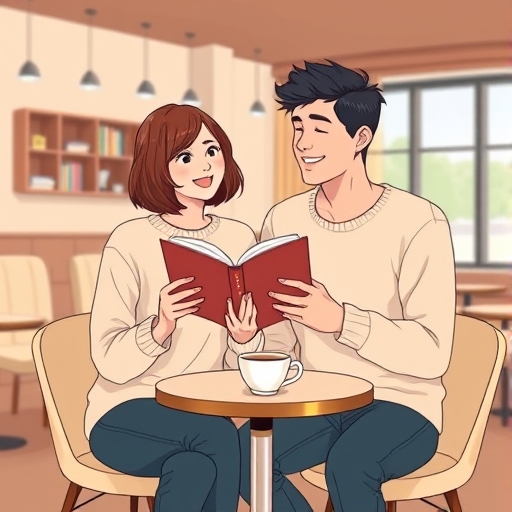 Encuentro entre páginas y café