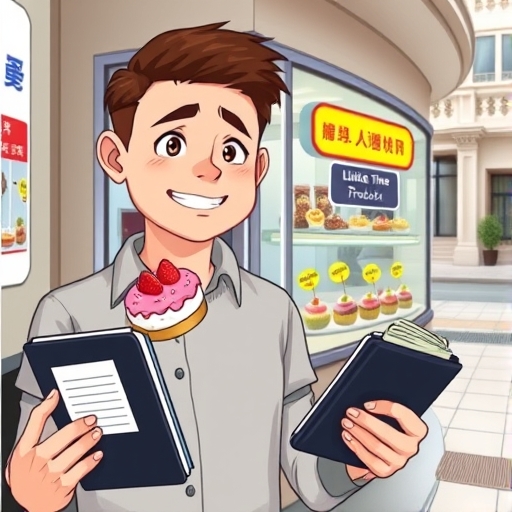 便利店的甜点诱惑